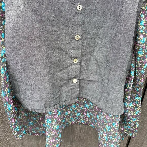 Freebird Racerback Floral Tank Top - Picture 3 of 8